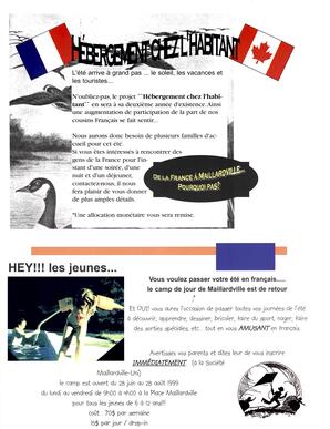   BONJOUR MAILLARDVILLE, 1999   , page 12