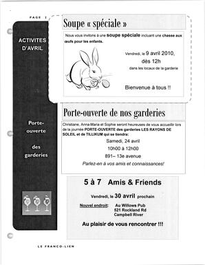   LE FRANCO-LIEN, 2010   , page 2