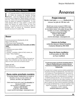   BONJOUR MAILLARDVILLE, 1998   , page 11
