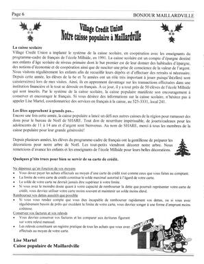   BONJOUR MAILLARDVILLE, 1996-1997   , page 6
