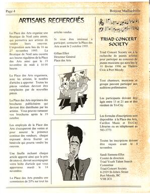   BONJOUR MAILLARDVILLE, 1995   , page 4
