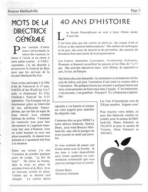   BONJOUR MAILLARDVILLE, 1995   , page 3