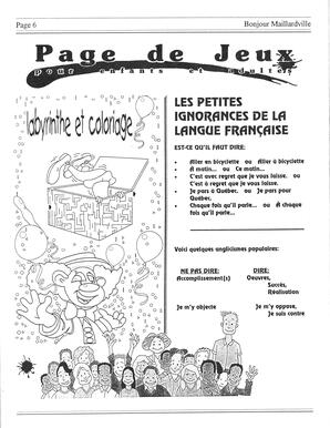   BONJOUR MAILLARDVILLE, 1995   , page 10
