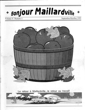   BONJOUR MAILLARDVILLE, 1995   , page 1