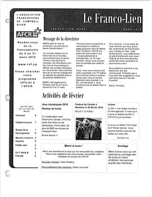  LE FRANCO-LIEN, 2010   , page 1