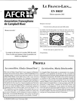   LE FRANCO-LIEN, 2002   , page 1