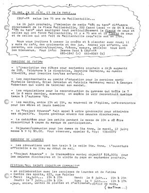   BONJOUR MAILLARDVILLE, 1984   , page 3