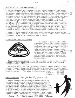   BONJOUR MAILLARDVILLE, 1984   , page 2
