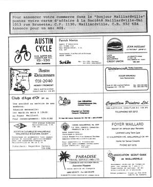   BONJOUR MAILLARDVILLE, 1989   , page 10
