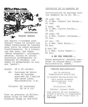   BONJOUR MAILLARDVILLE, 1989   , page 5