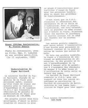   BONJOUR MAILLARDVILLE, 1989   , page 3