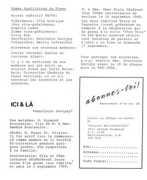   BONJOUR MAILLARDVILLE, 1989   , page 12