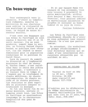  BONJOUR MAILLARDVILLE, 1989   , page 2