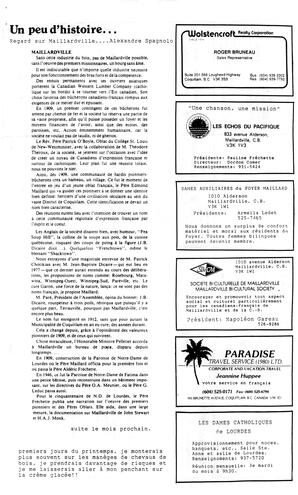  BONJOUR MAILLARDVILLE, 1989   , page 7