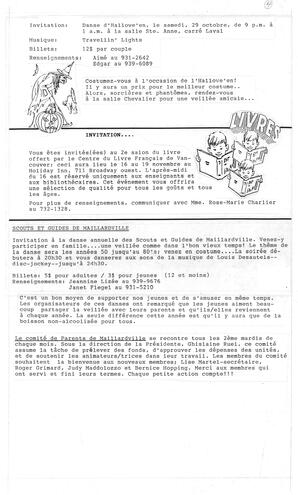   BONJOUR MAILLARDVILLE, 1988   , page 4