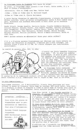   BONJOUR MAILLARDVILLE, 1988   , page 4