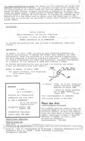   BONJOUR MAILLARDVILLE, 1988   , page 4