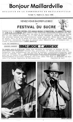   BONJOUR MAILLARDVILLE, 1988   , page 1