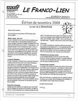 LE FRANCO-LIEN, 2009