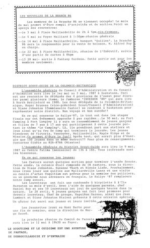   BONJOUR MAILLARDVILLE, 1987   , page 3