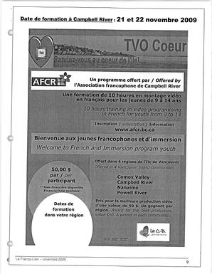   LE FRANCO-LIEN, 2009   , page 9