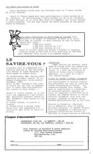   BONJOUR MAILLARDVILLE, 1987   , page 4