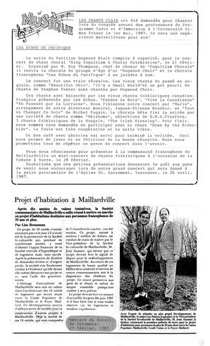   BONJOUR MAILLARDVILLE, 1987   , page 3