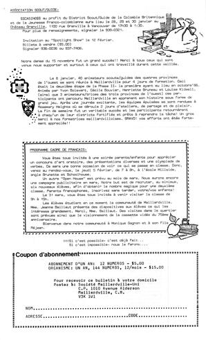   BONJOUR MAILLARDVILLE, 1987   , page 2