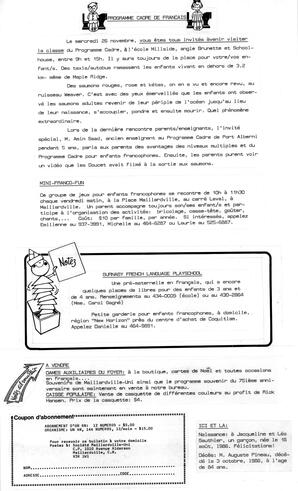   BONJOUR MAILLARDVILLE, 1986   , page 3