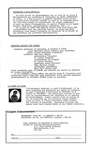   BONJOUR MAILLARDVILLE, 1986   , page 3