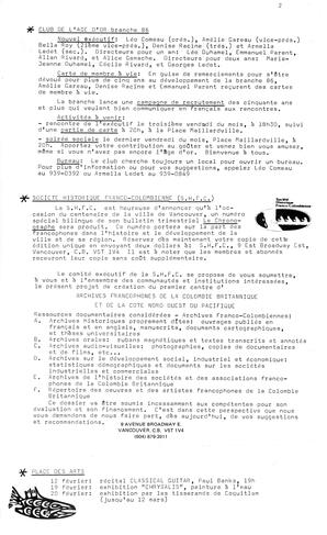   BONJOUR MAILLARDVILLE, 1986   , page 2