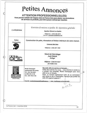   LE FRANCO-LIEN, 2009   , page 11