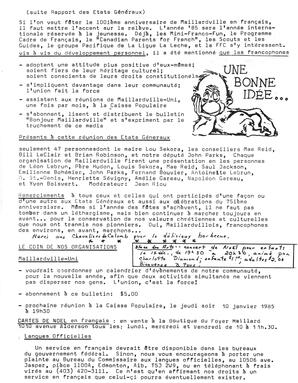   BONJOUR MAILLARDVILLE, 1984   , page 3