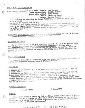   BONJOUR MAILLARDVILLE, 1984   , page 2