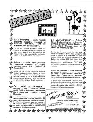   LE R�VERB�RE �CLAIR�, 1999   , page 18