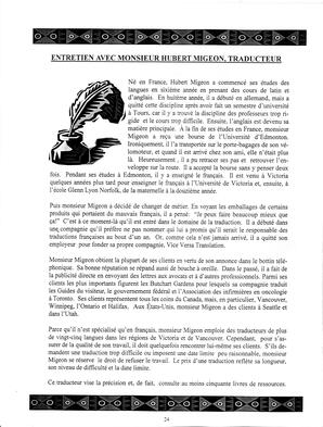   LE R�VERB�RE �CLAIR�, 1999   , page 24