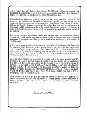   LE R�VERB�RE �CLAIR�, 1999   , page 19