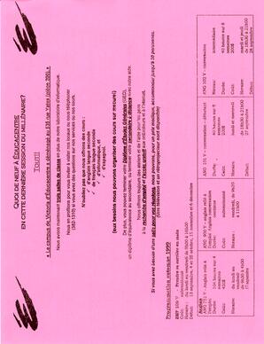   LE R�VERB�RE �CLAIR�, 1999   , page 5