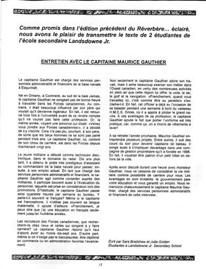   LE R�VERB�RE �CLAIR�, 1999   , page 15