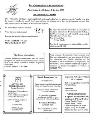   LE R�VERB�RE �CLAIR�, 1999   , page 9