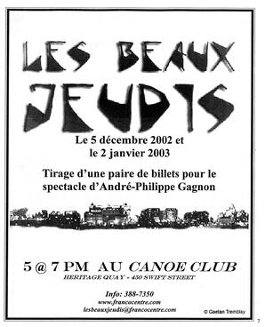   LE R�VERB�RE �CLAIR�, 2002-2003   , page 7