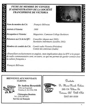   LE R�VERB�RE �CLAIR�, 2002-2003   , page 5