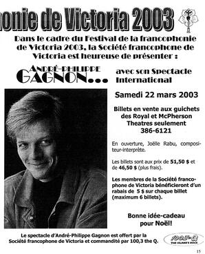   LE R�VERB�RE �CLAIR�, 2002-2003   , page 15