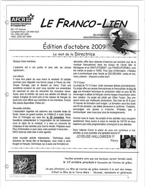   LE FRANCO-LIEN, 2009   , page 1