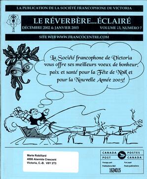   LE R�VERB�RE �CLAIR�, 2002-2003   , page 1