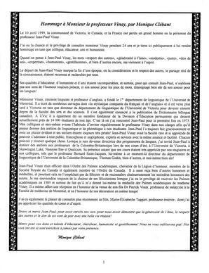   LE R�VERB�RE �CLAIR�, 1999   , page 3