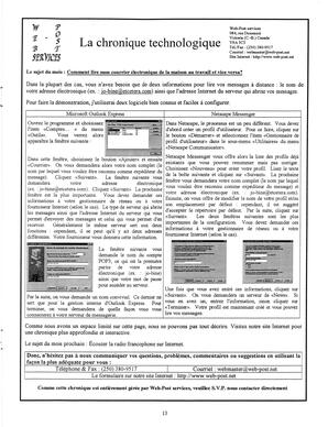   LE R�VERB�RE �CLAIR�, 1999   , page 13