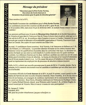   LE R�VERB�RE �CLAIR�, 2002   , page 2