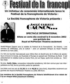   LE R�VERB�RE �CLAIR�, 2002   , page 12