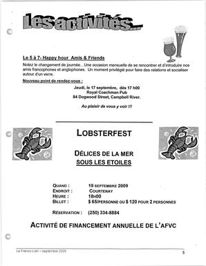   LE FRANCO-LIEN, 2009   , page 5